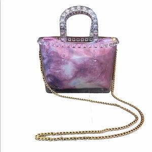 Deluxity tie dye rubber bag